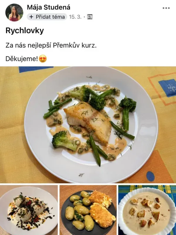 Recenze z Facebooku