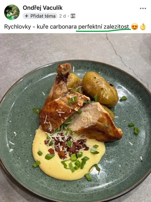 Recenze z Facebooku