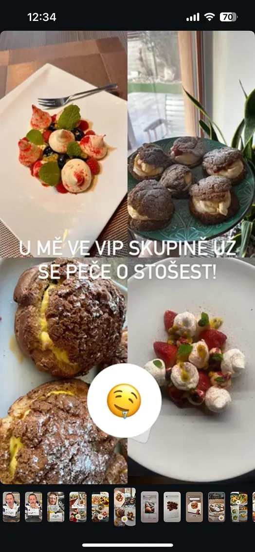 Vaření ve VIP skupině 8