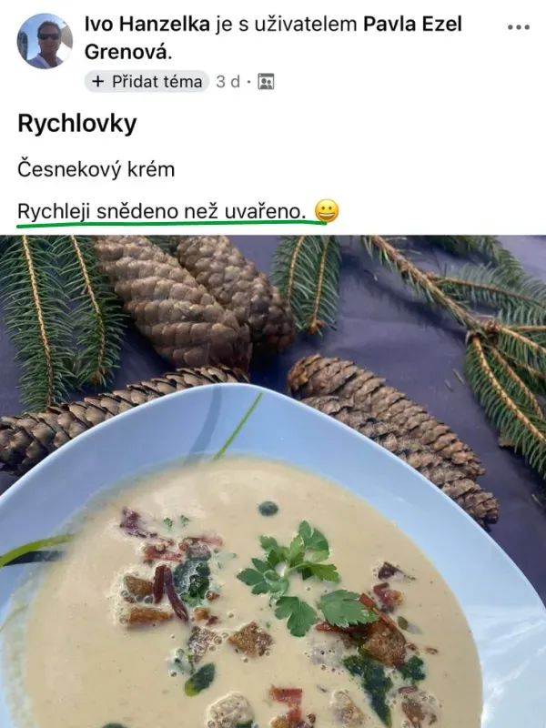 Recenze z Facebooku
