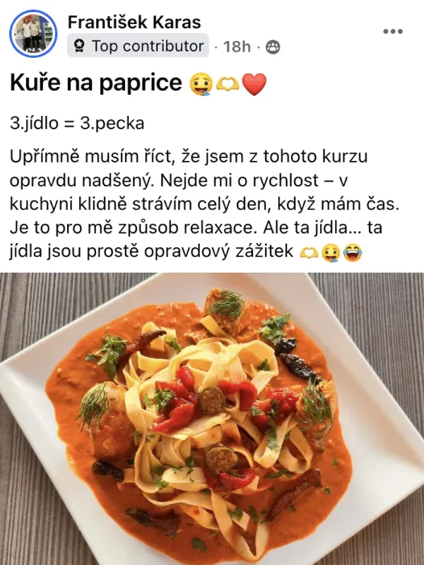 Recenze z Facebooku
