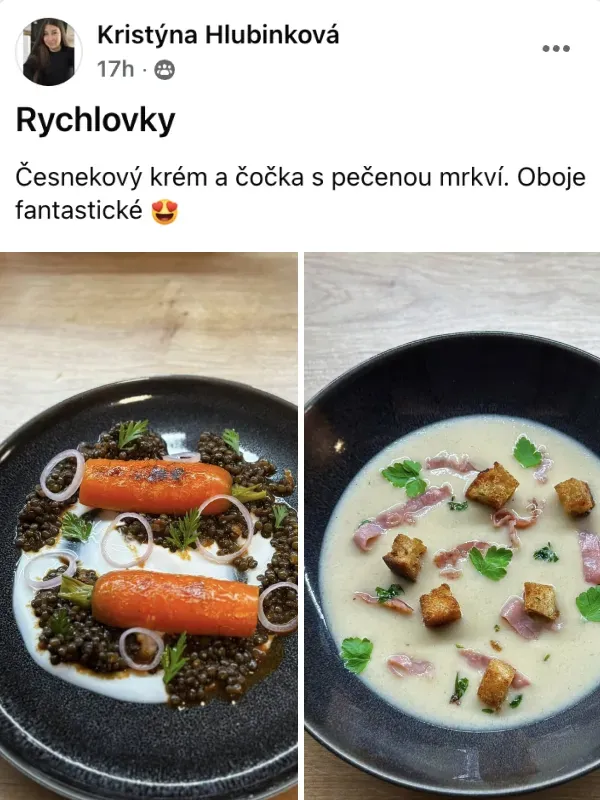Recenze z Facebooku