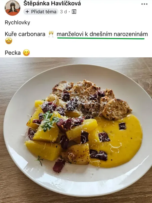 Recenze z Facebooku
