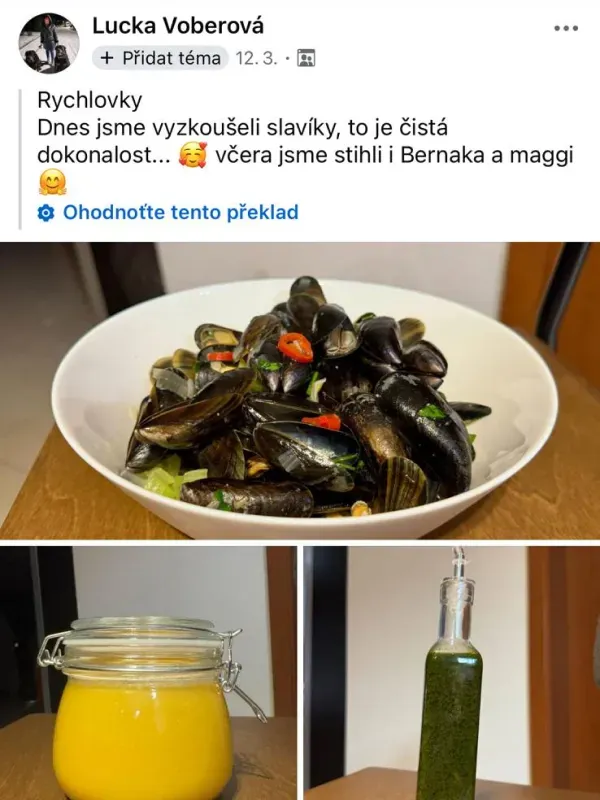 Recenze z Facebooku